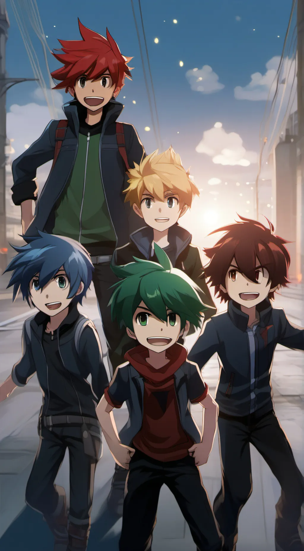 ai character: tenkai knights background