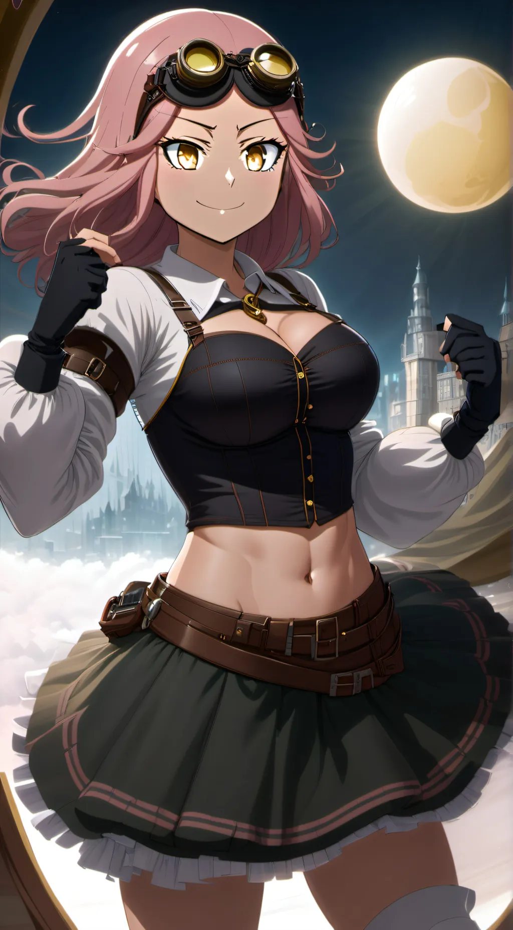 ai character: Mei hatsume background