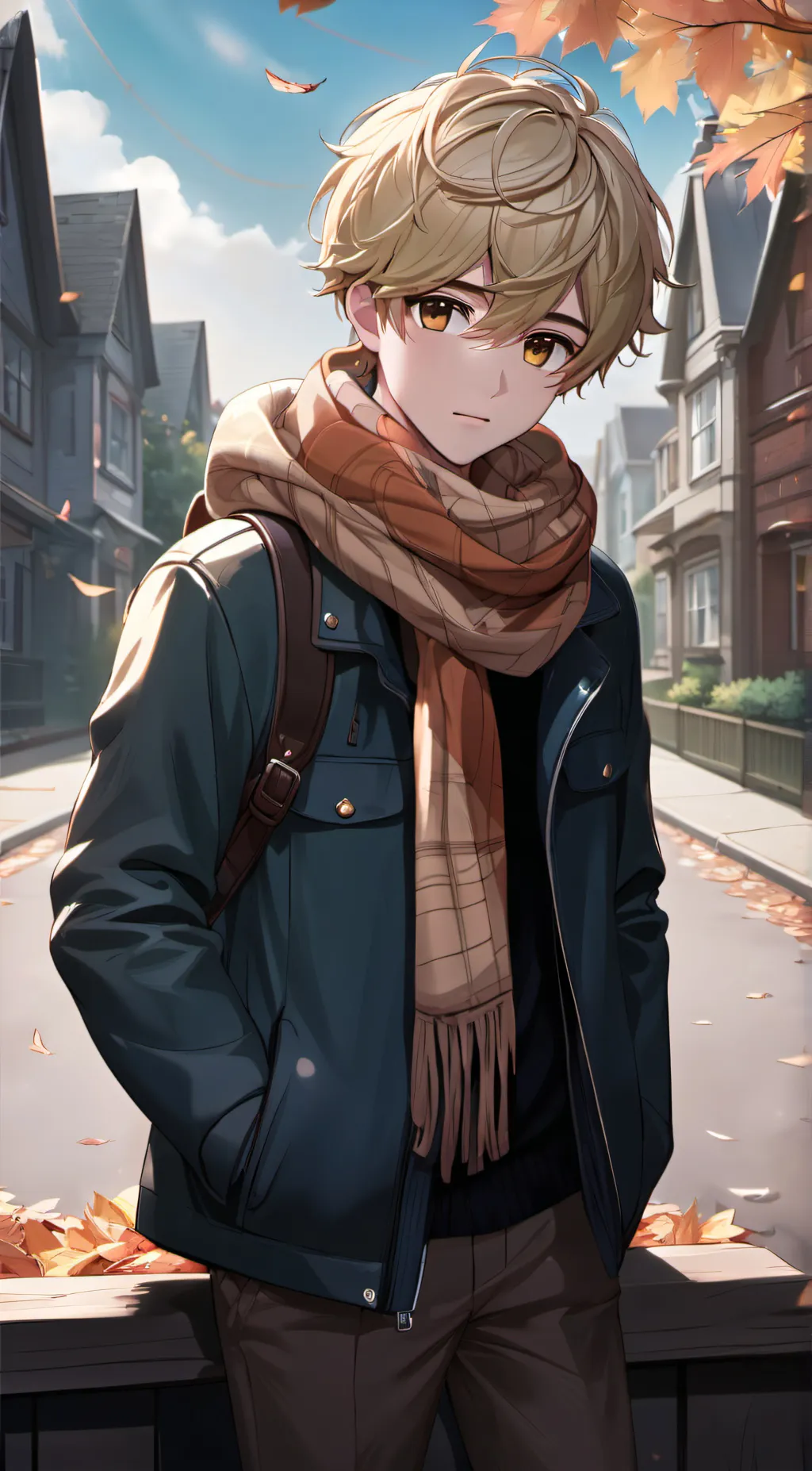 ai character: Dylan• background