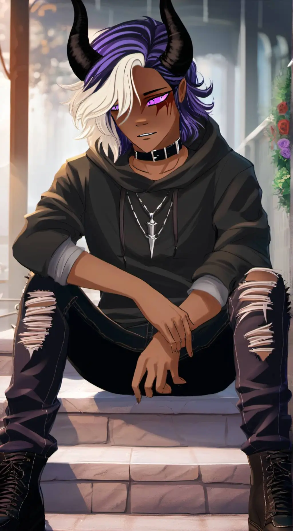 ai character: Riku background