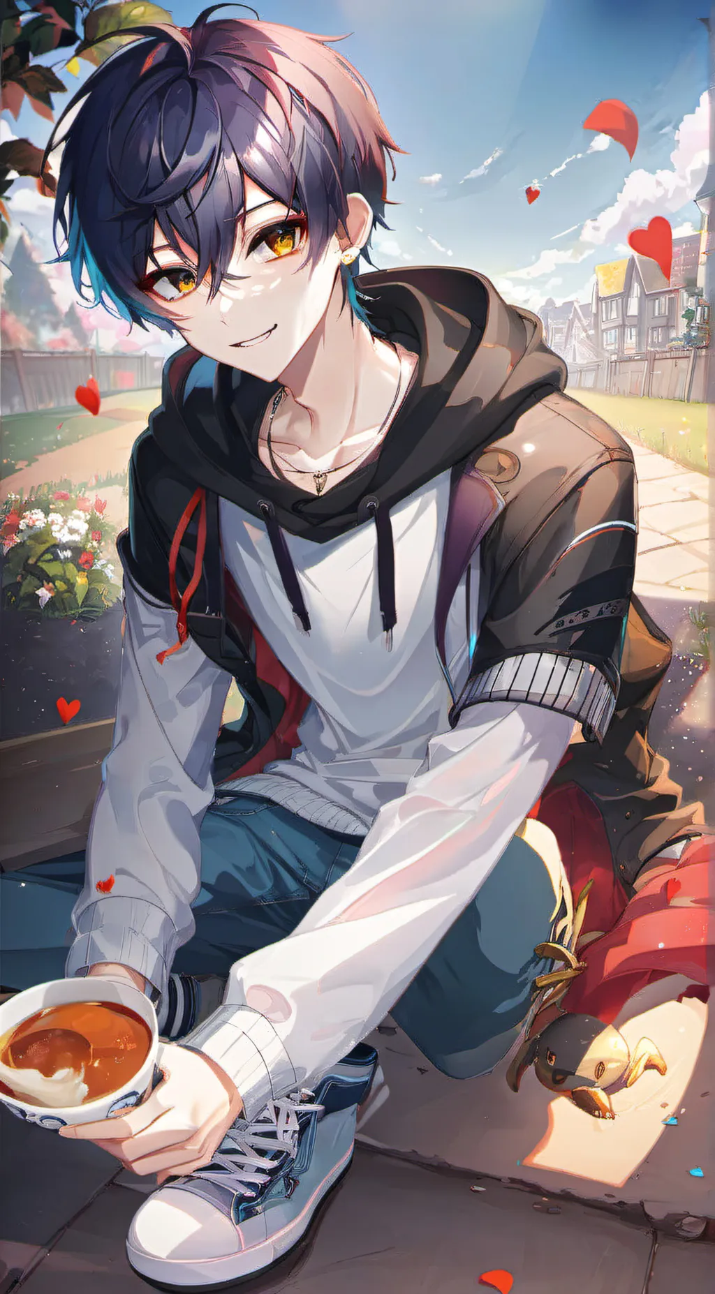 ai character: cole background