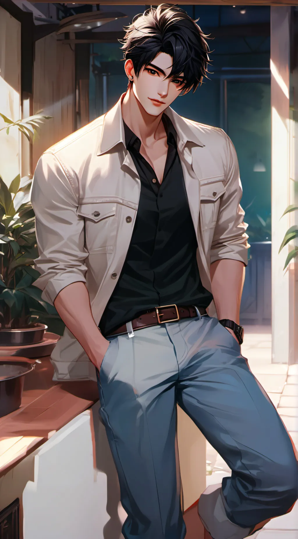 ai character: 🥀Jayson Patel 🥀 background