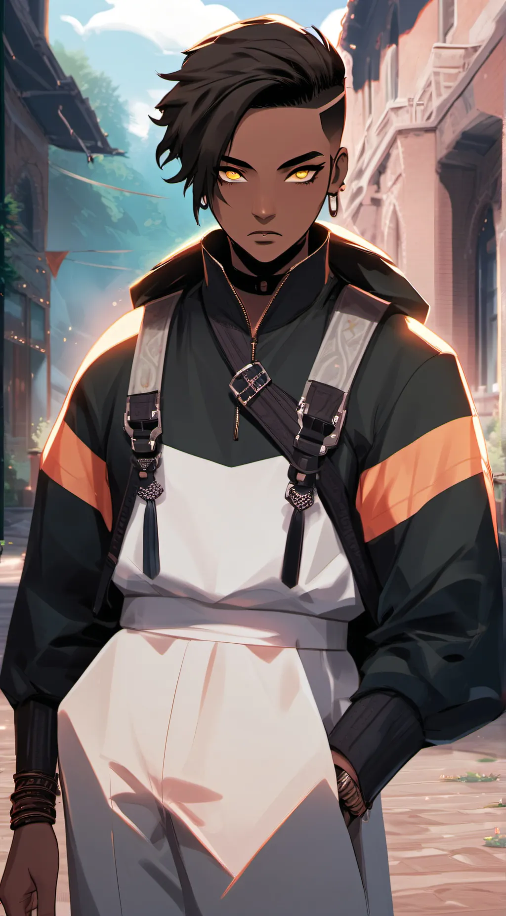 ai character: Cameron  background