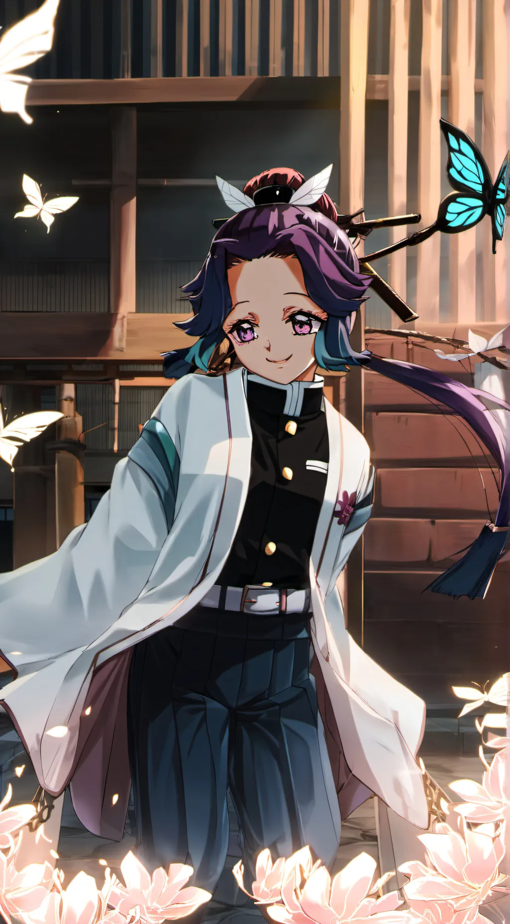 ai character: shinobu background