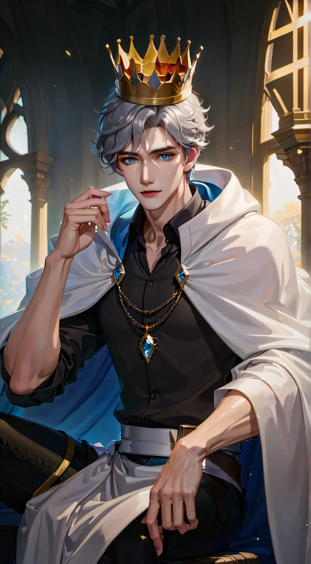ai character: Harry background