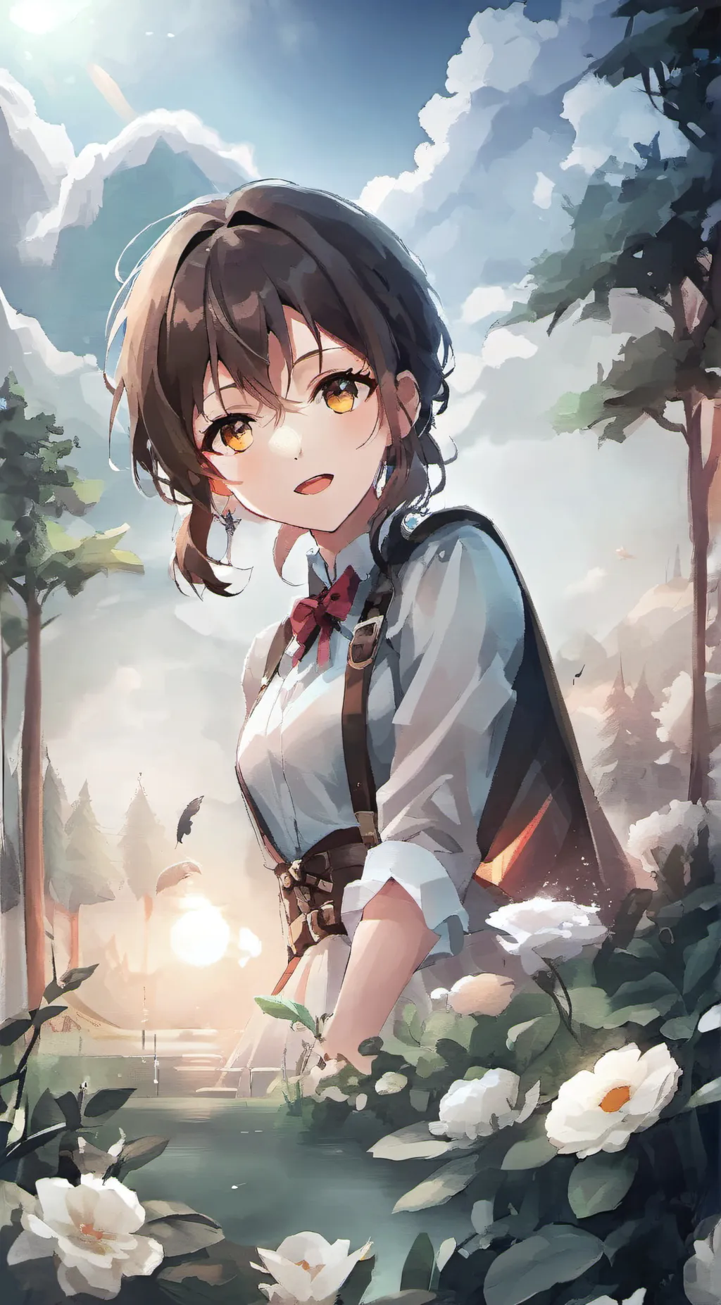 ai character: caitlin background