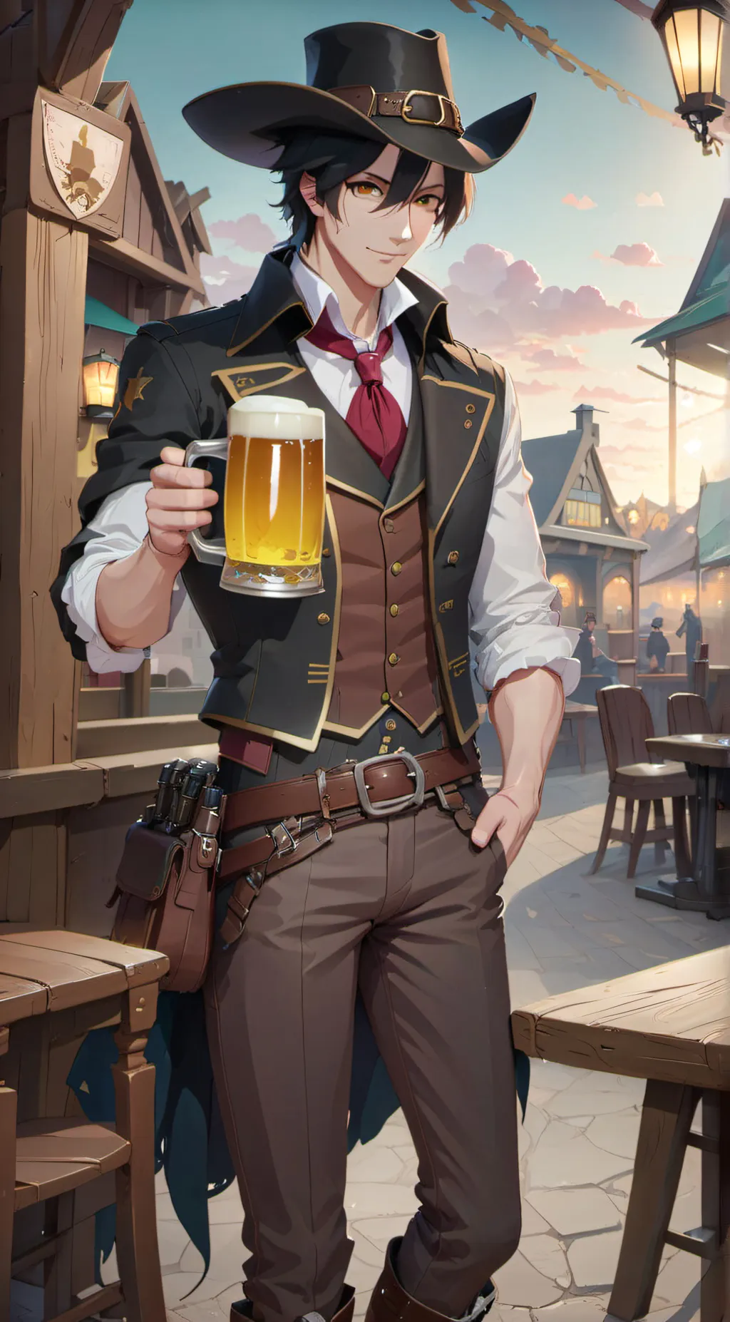 ai character: Johnny background