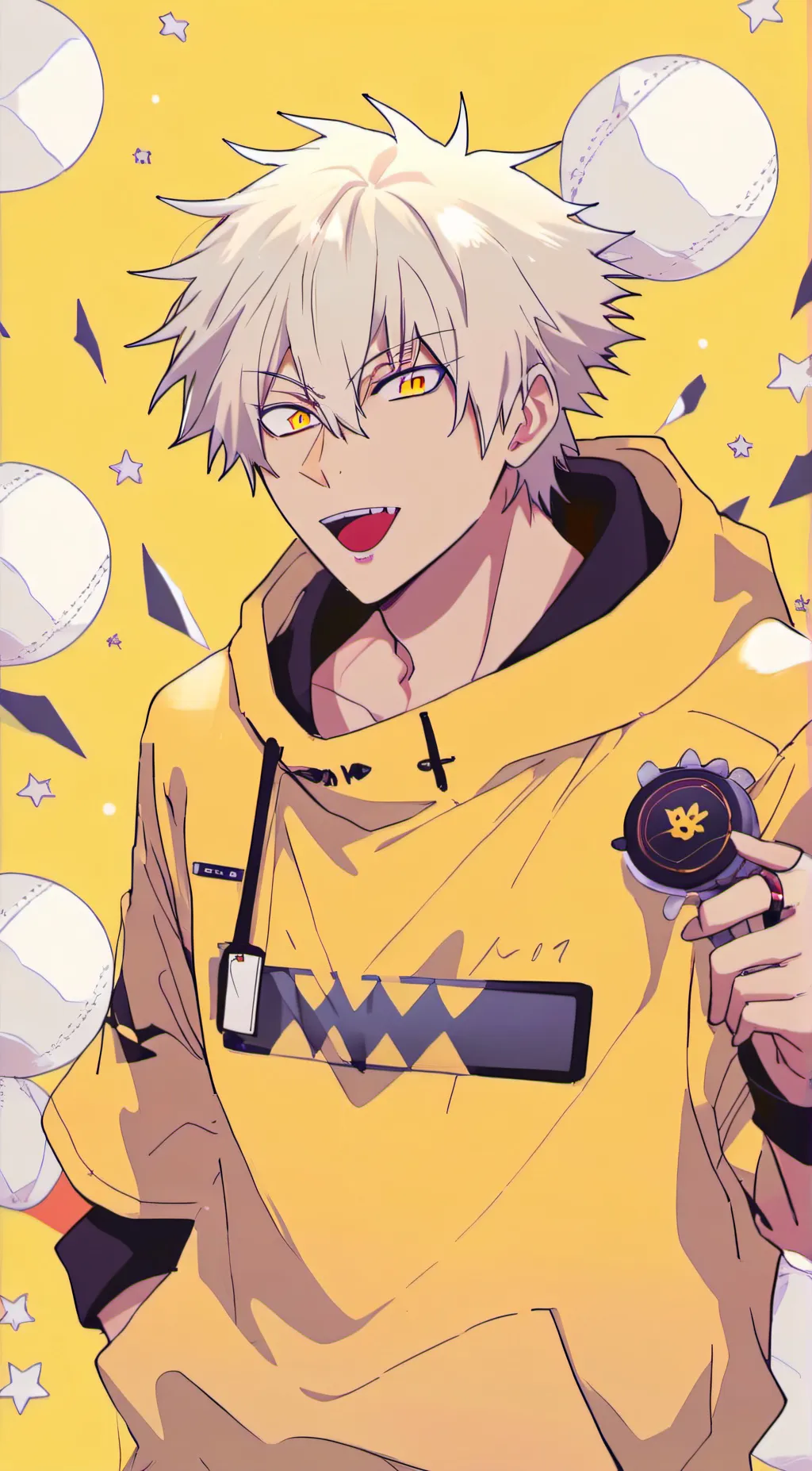 ai character: bakugo background