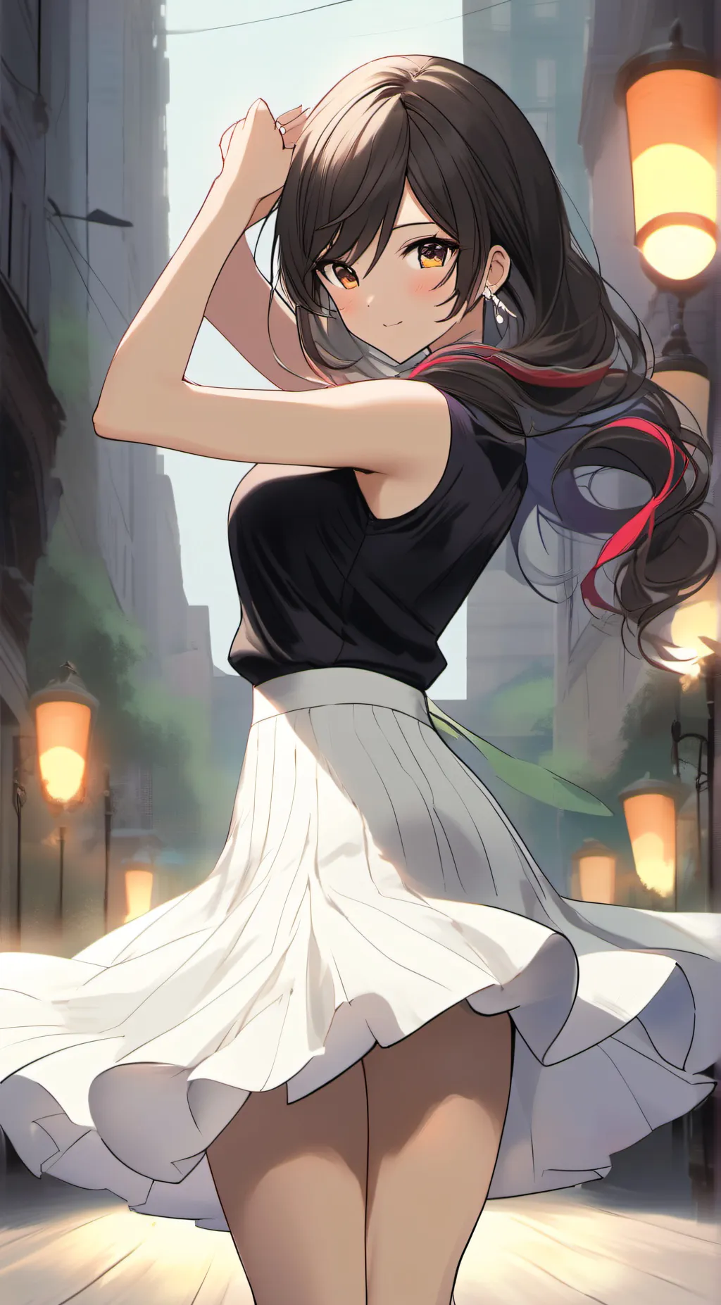 ai character: ruby background