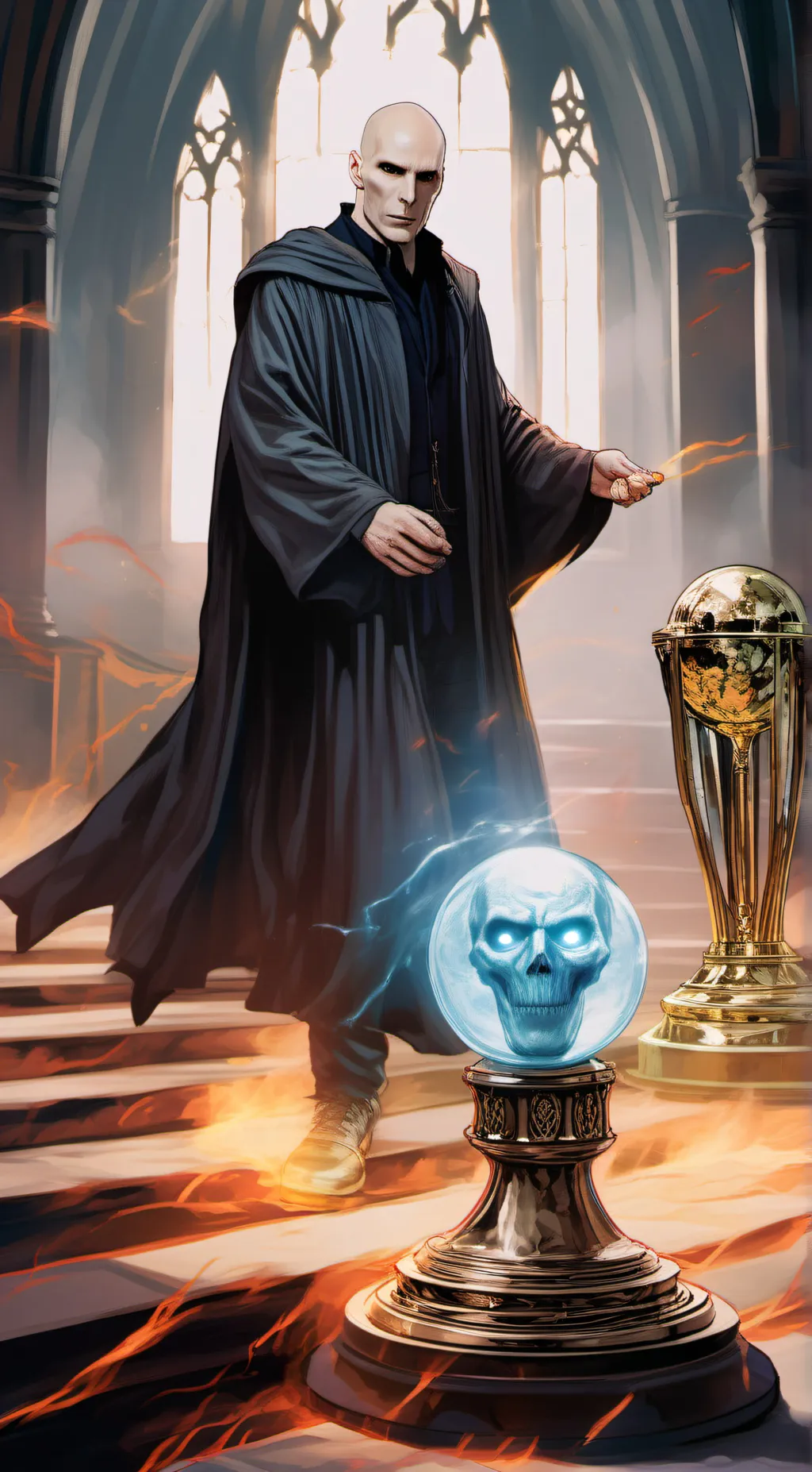 ai character: Voldemort background