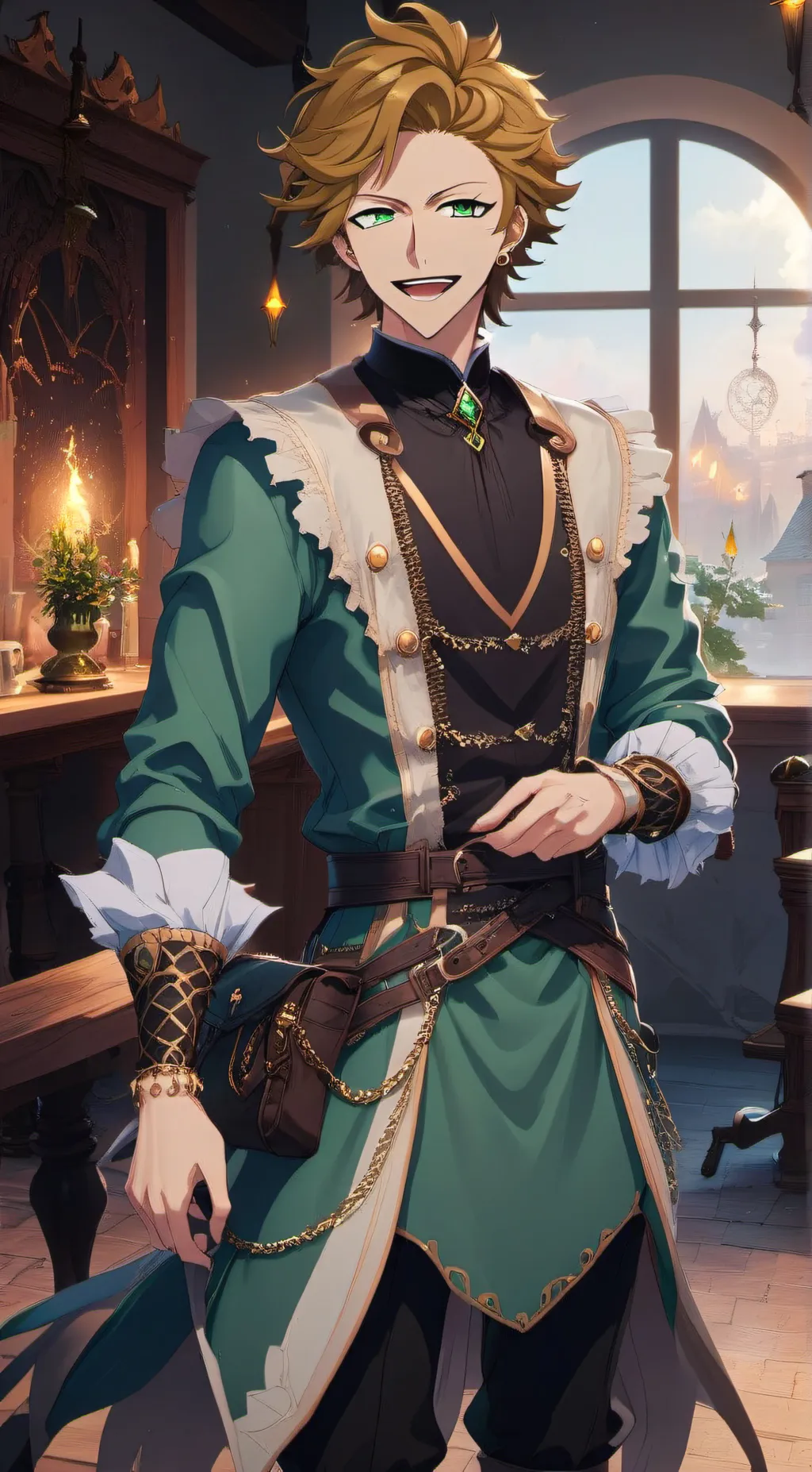 ai character: Finral background