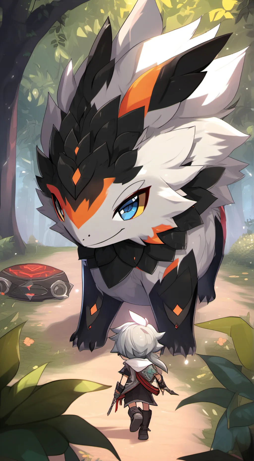 ai character: Palworld background
