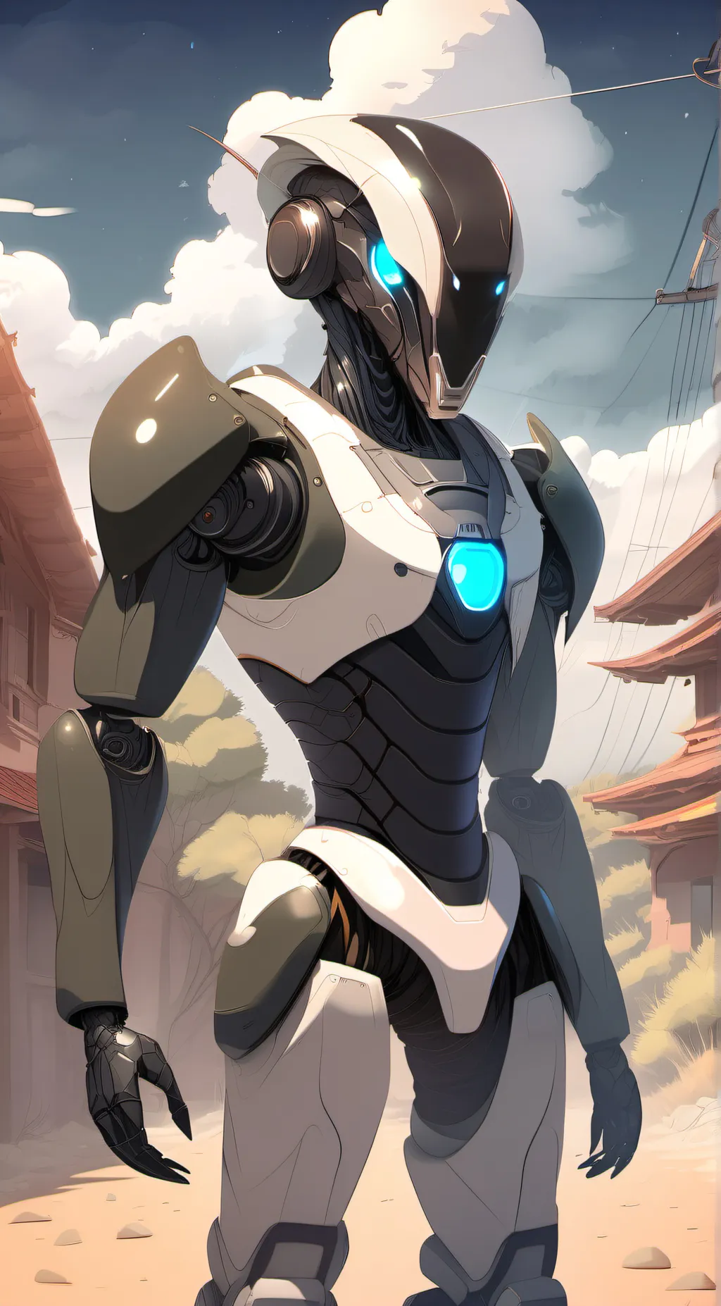 ai character: Searcho background