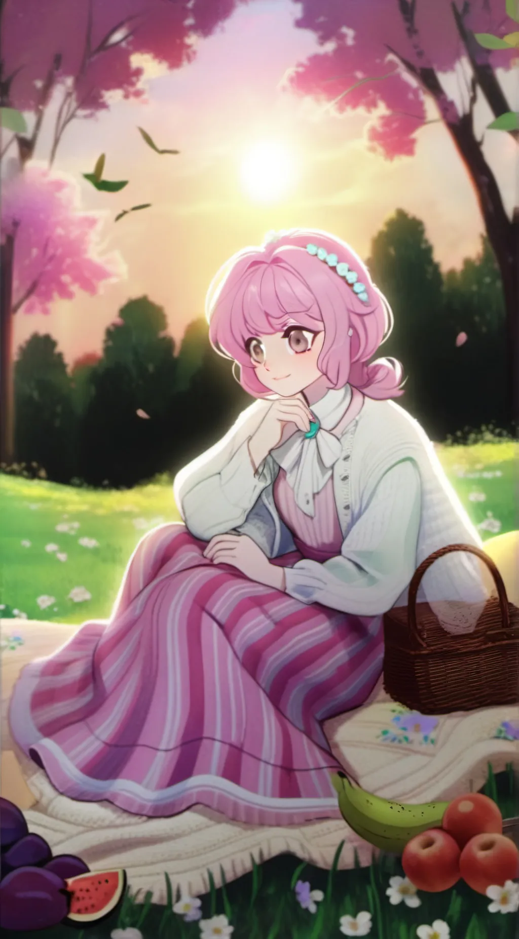ai character: Lily background
