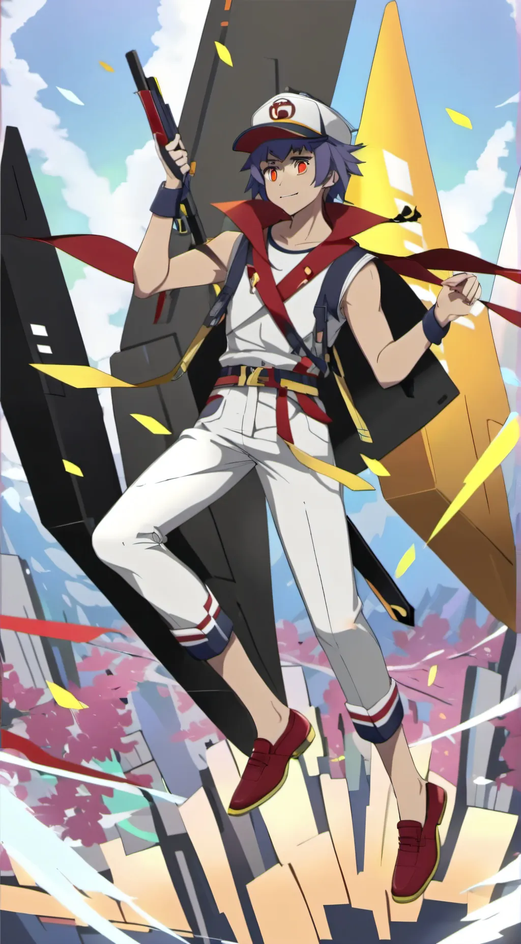 ai character: Leon background