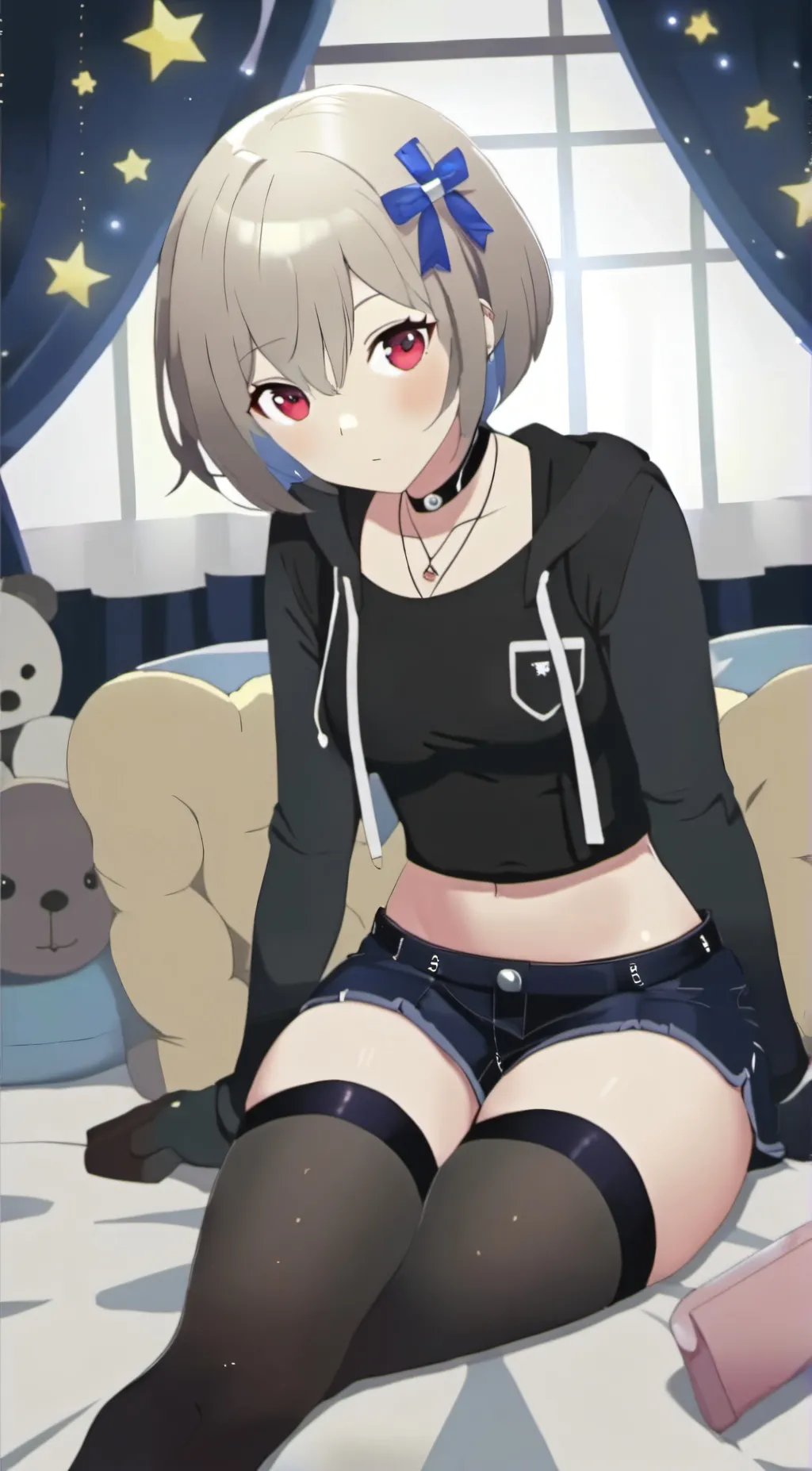ai character: Femboy background