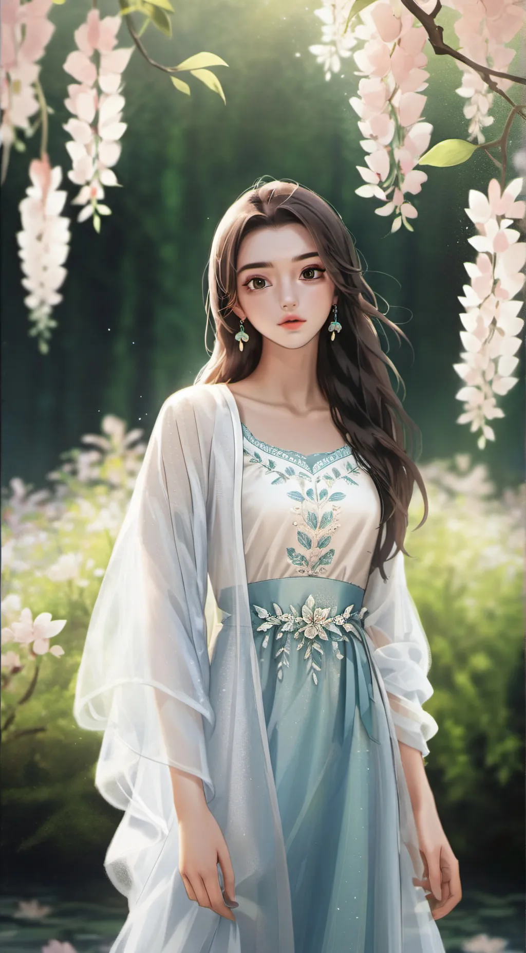 ai character: angela background