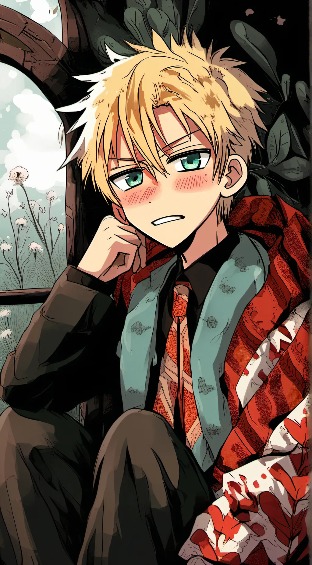 ai character: kou minamoto  background