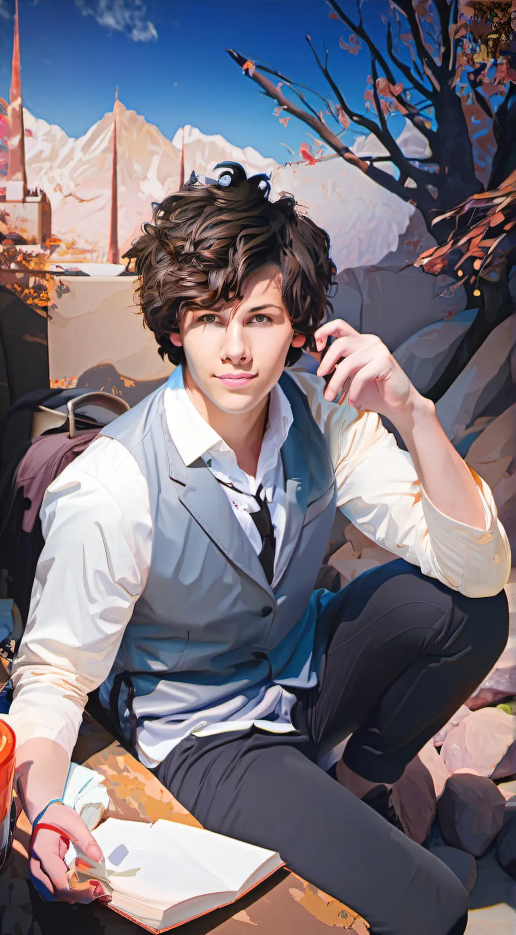 ai character: Nick Jones  background