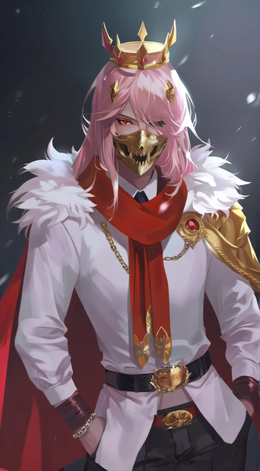 ai character: Technoblade background