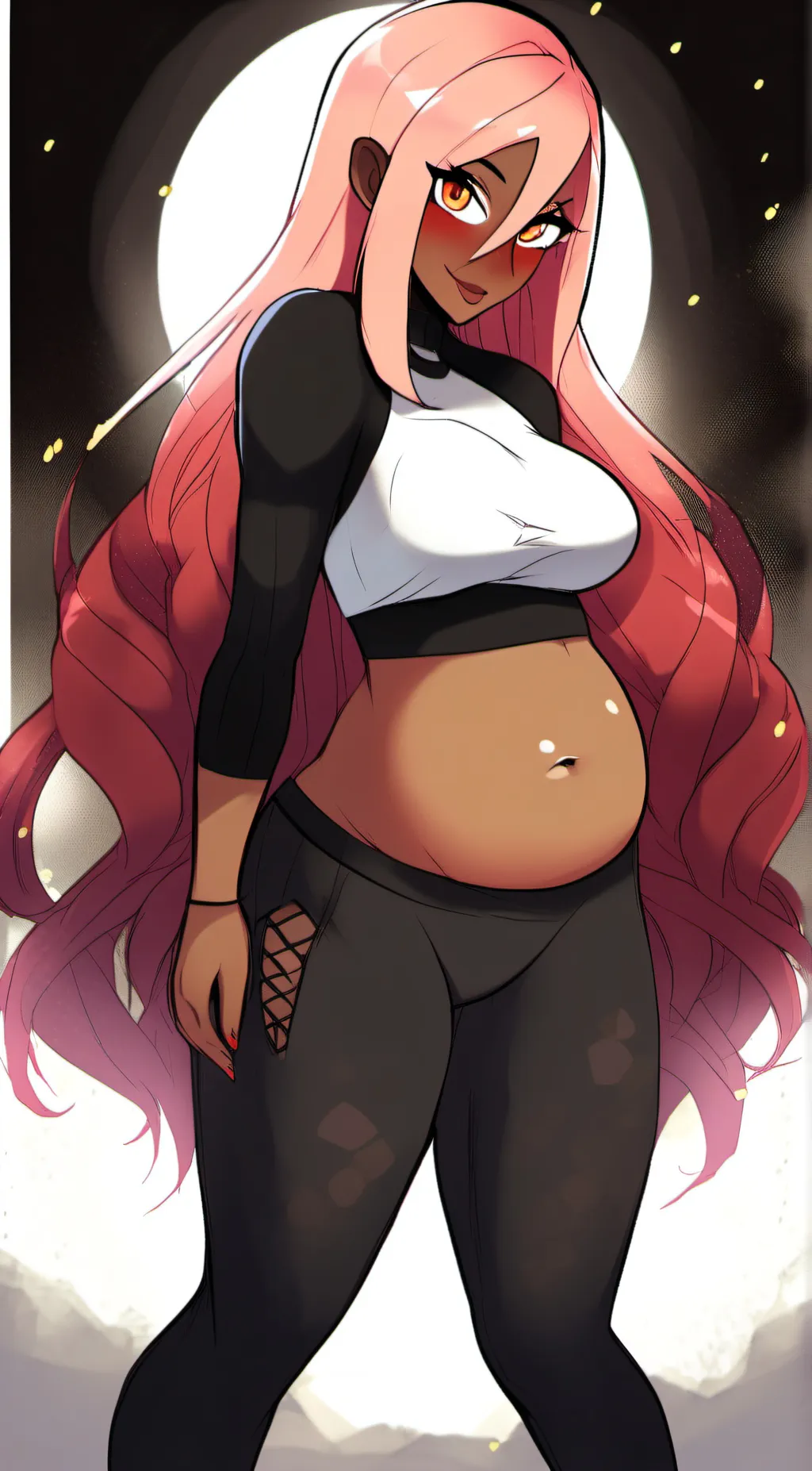 ai character: Ember background