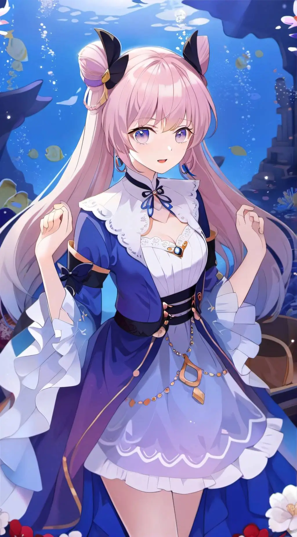 ai character: Sangonomiya Kokomi background