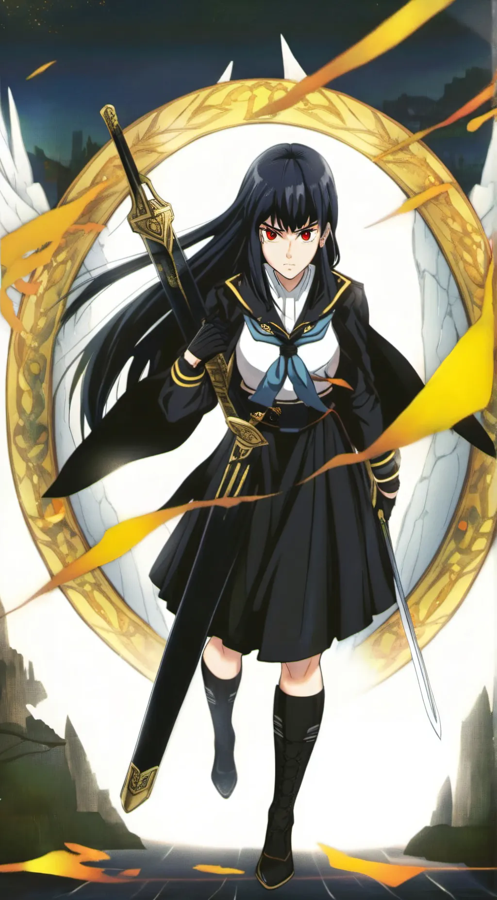 ai character: Kira(Teen) background
