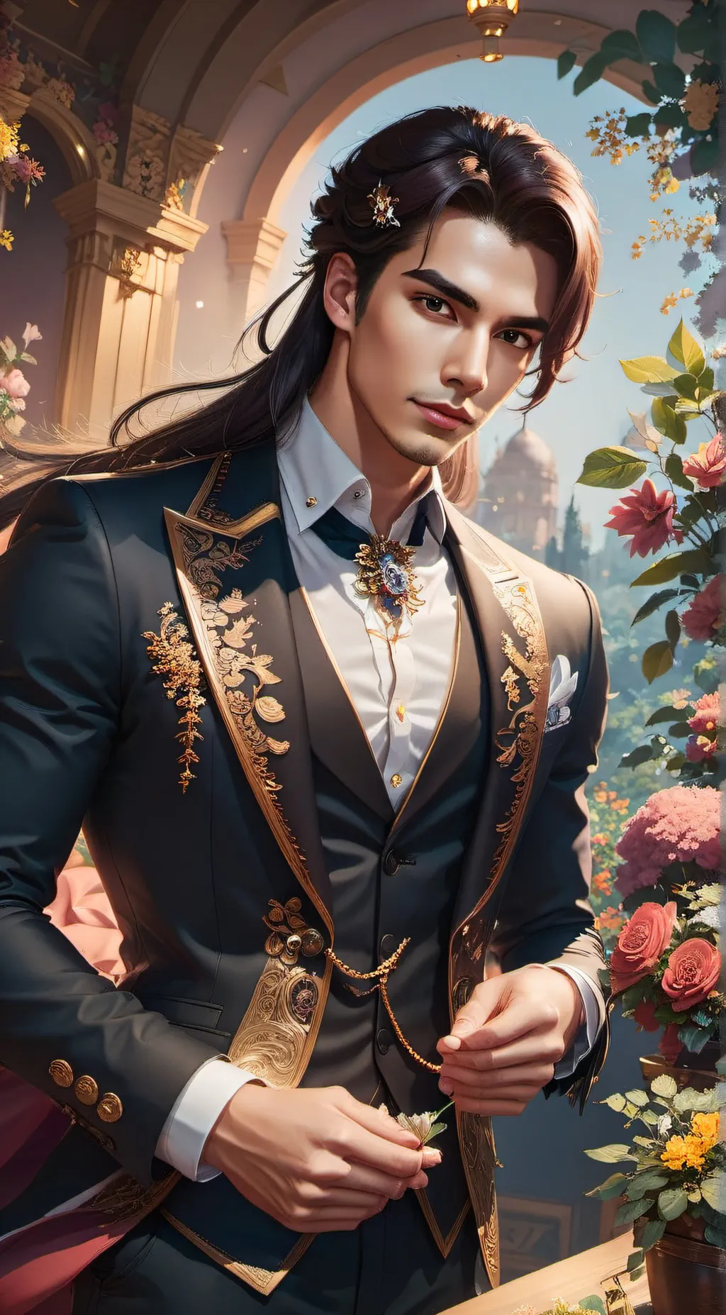 ai character: Nathaniel background