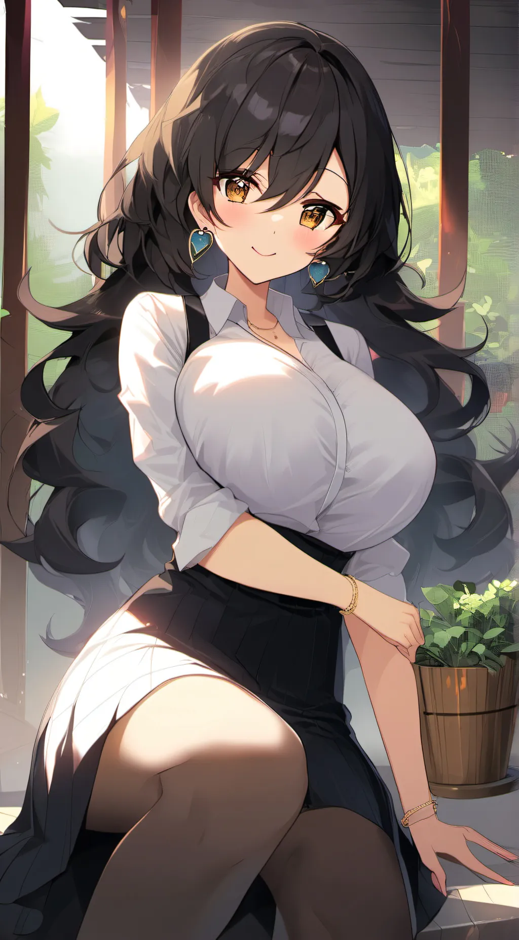 ai character: maki nakami background