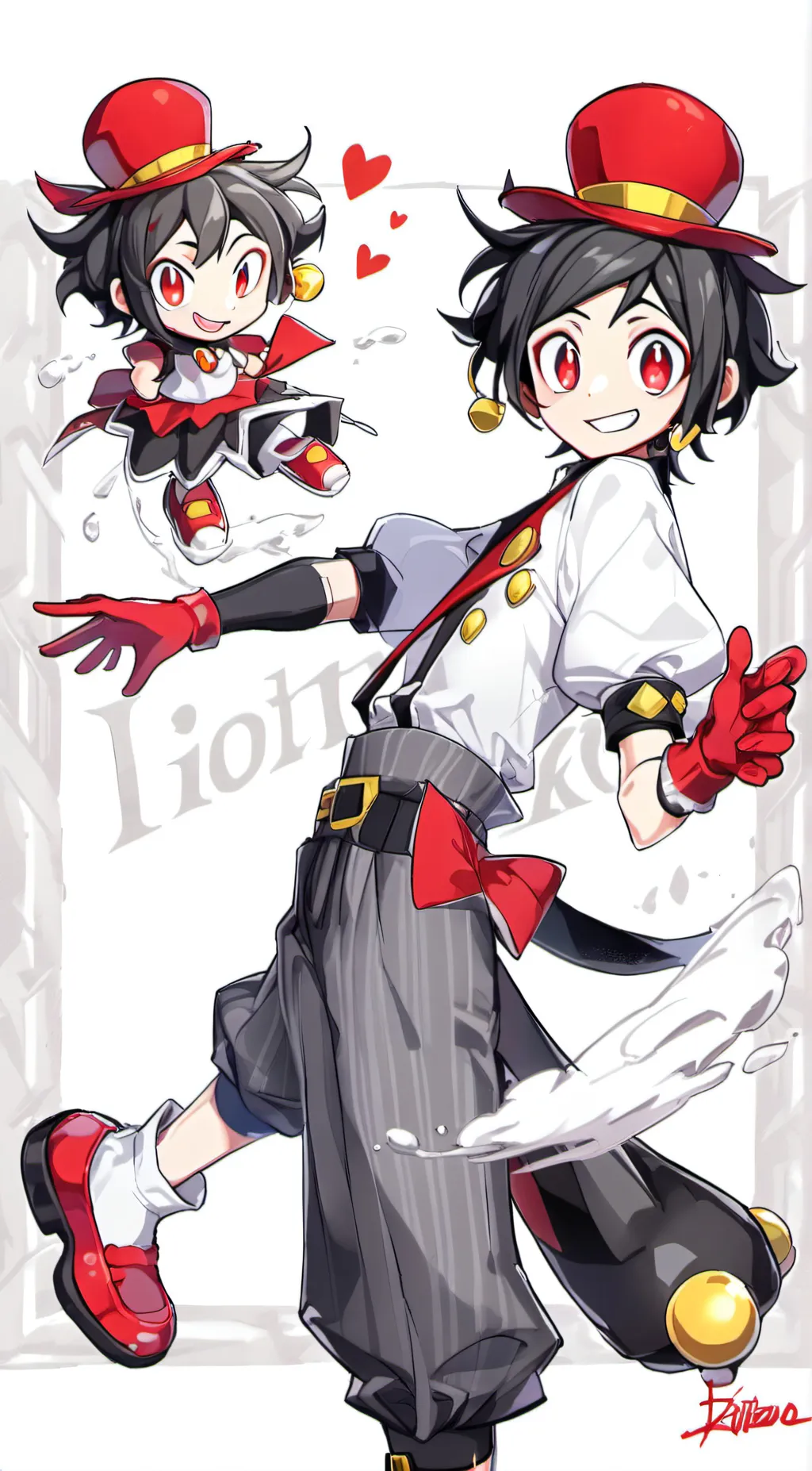 ai character:  Milly background