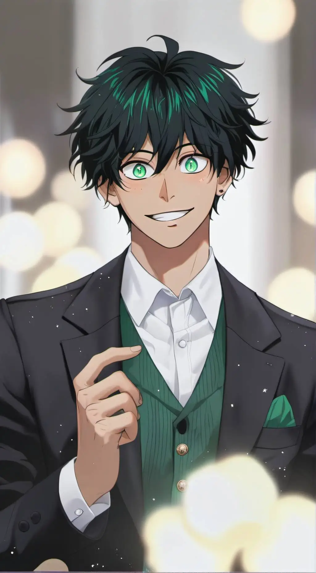 ai character: Class 1-A new gen background