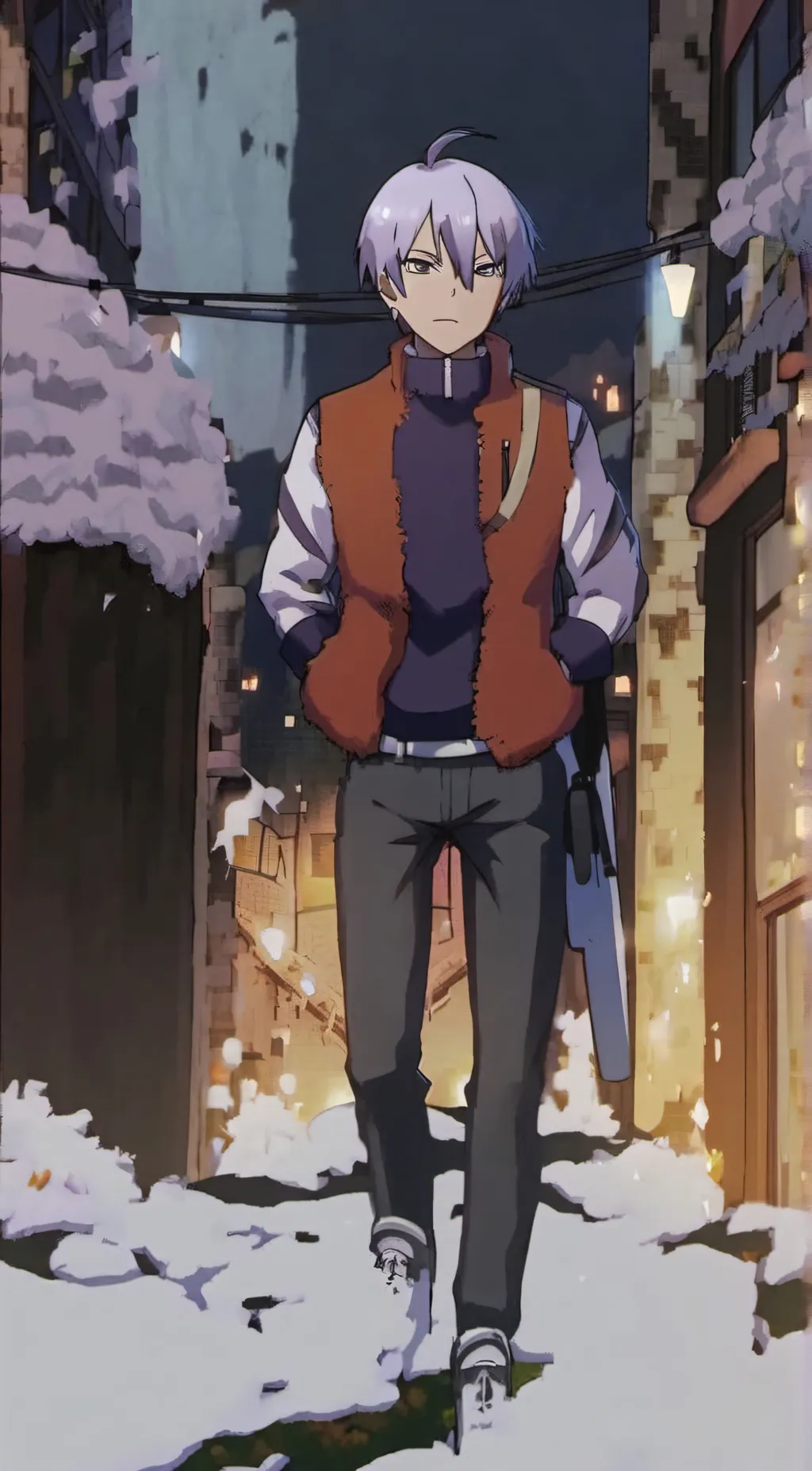 ai character: Katsuki Bakugo background