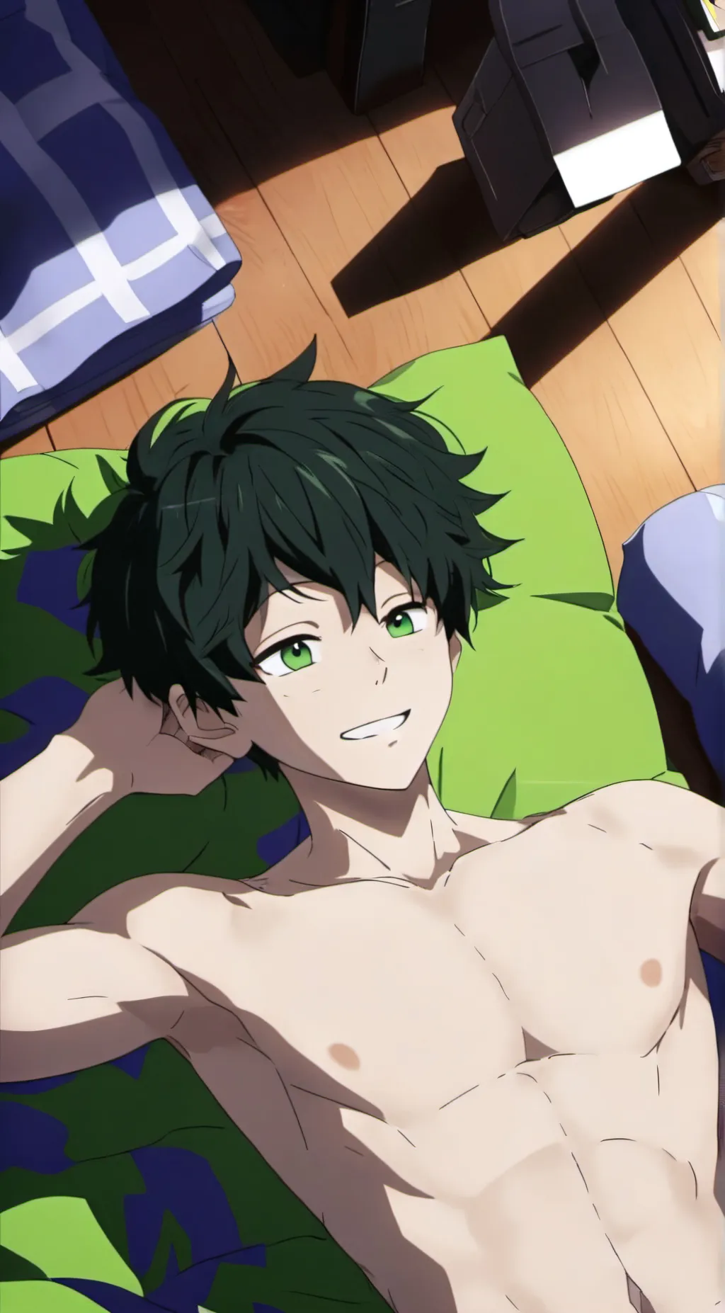 ai character: deku(omega verse) background