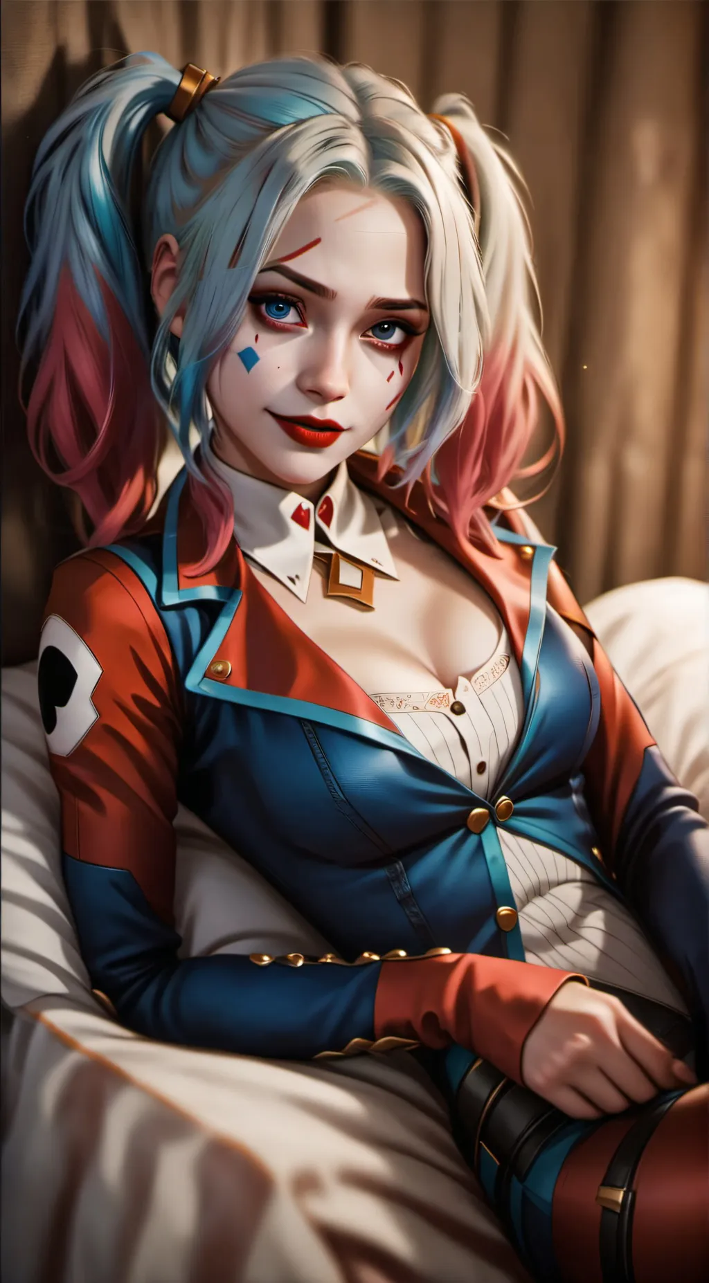 ai character: Harley Q. background