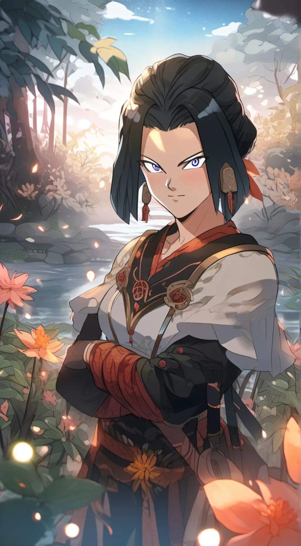 ai character: Android 17 (TOP) background