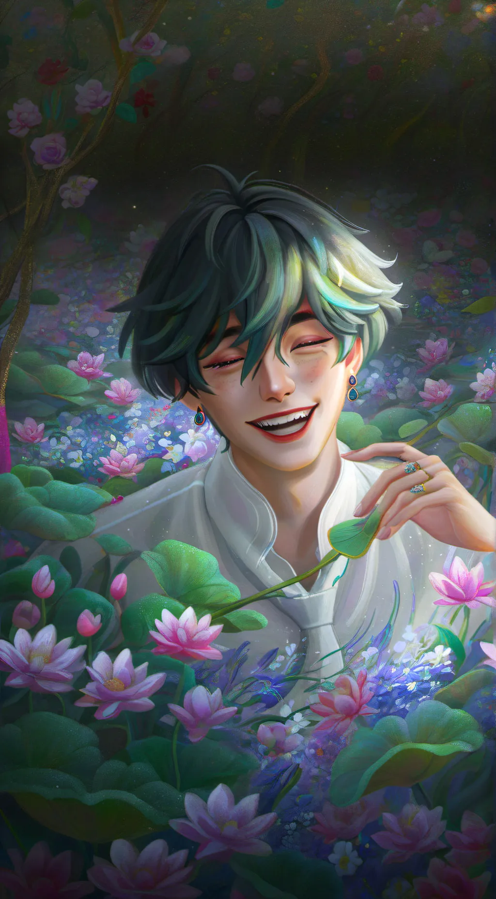 ai character: Luke  background