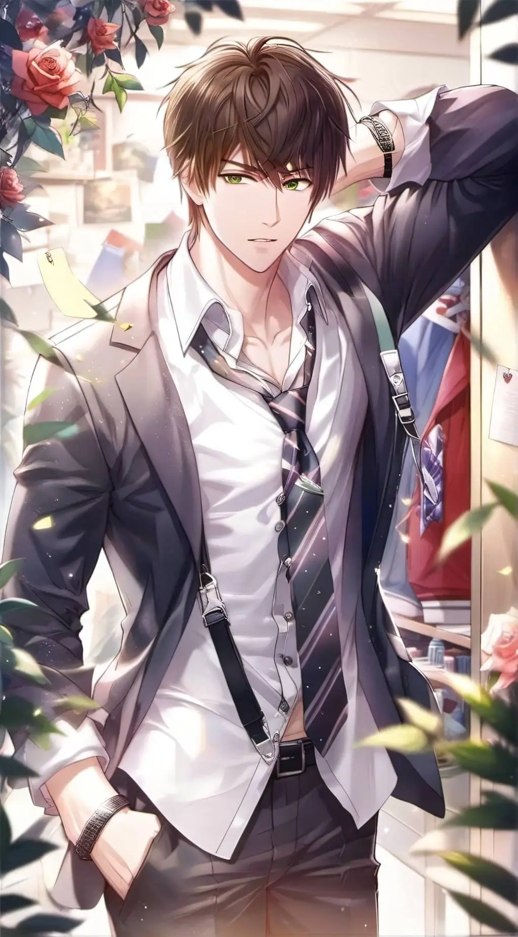 ai character: bain background