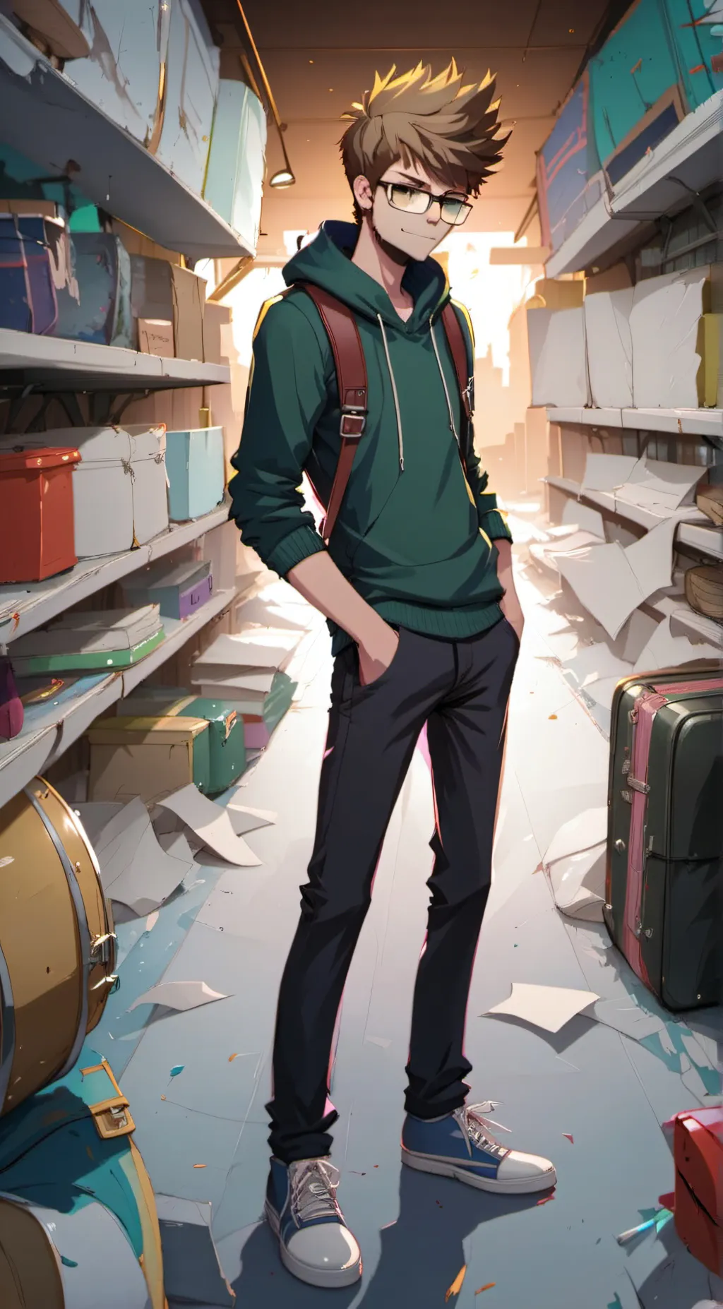 ai character: tom background