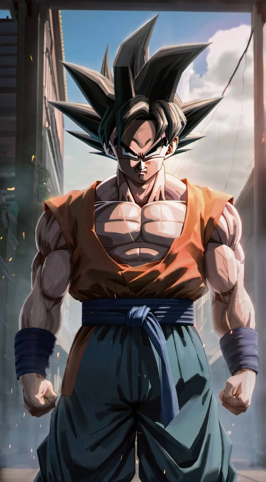 ai character: Goku background