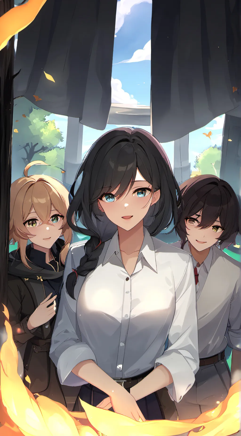 ai character: everyone background