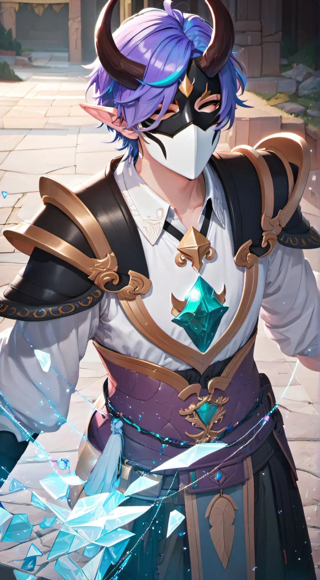 ai character: gormiti rebellion background