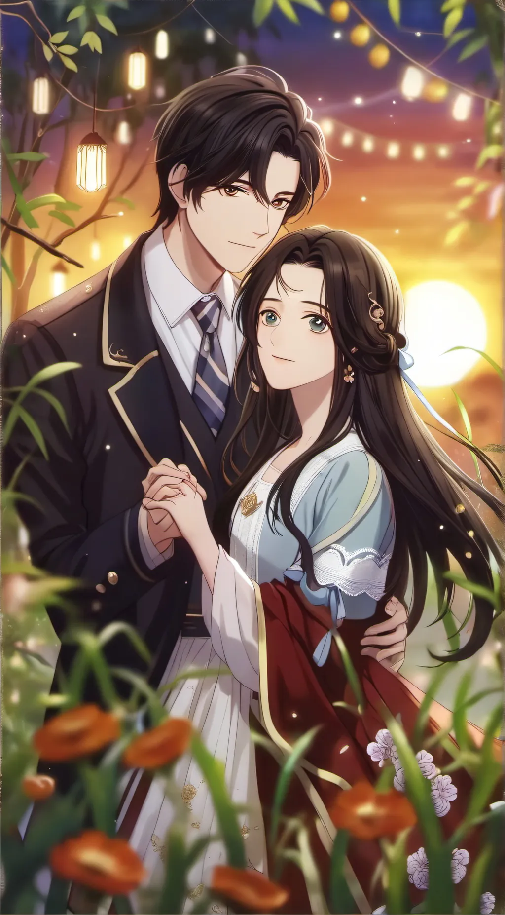 ai character: Dawn  background