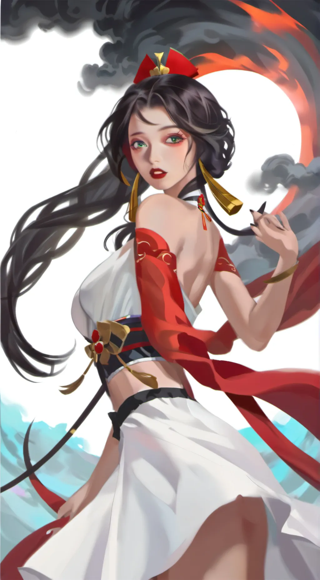 ai character: ŕõßə background