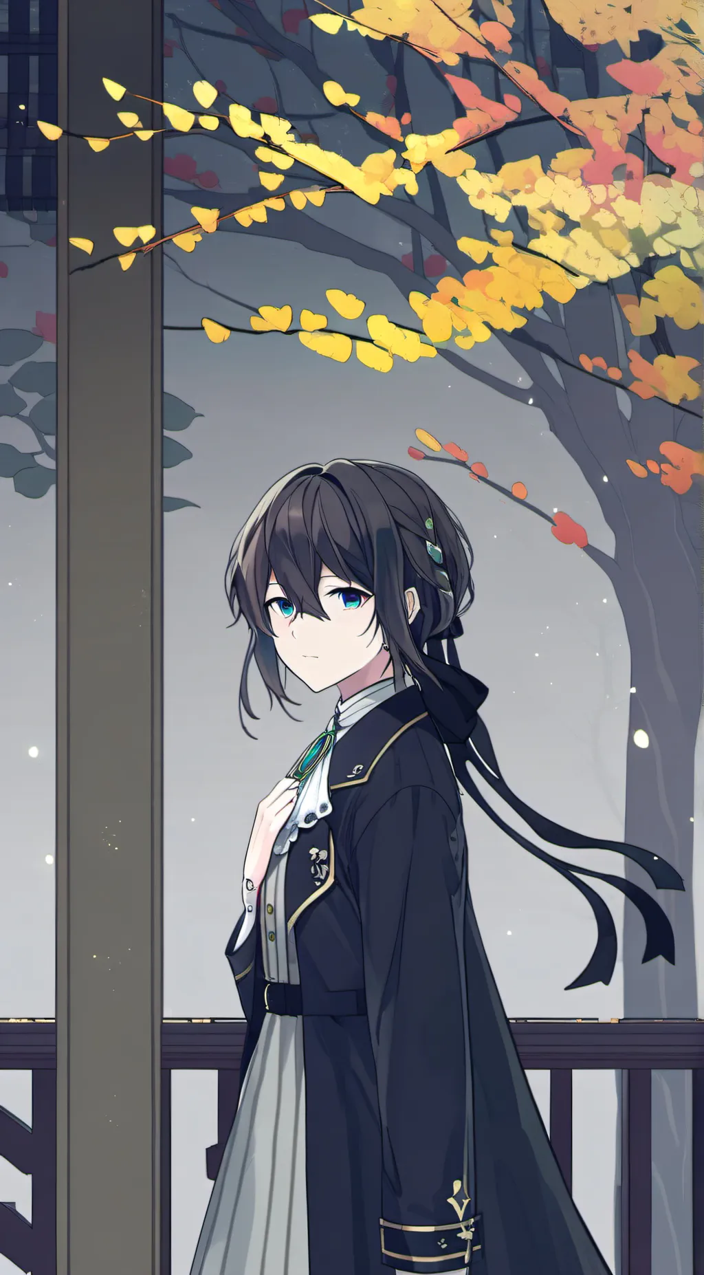 ai character: Fora background