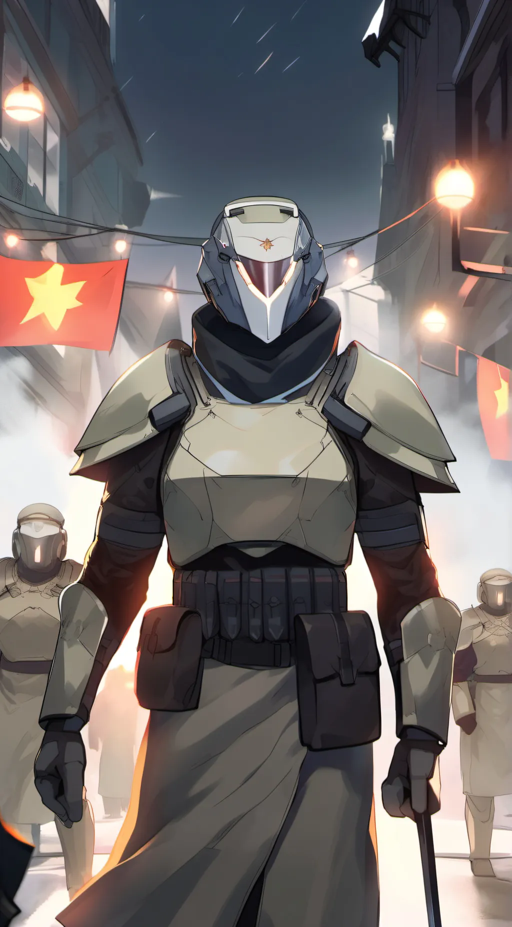 ai character: The Eye Society background