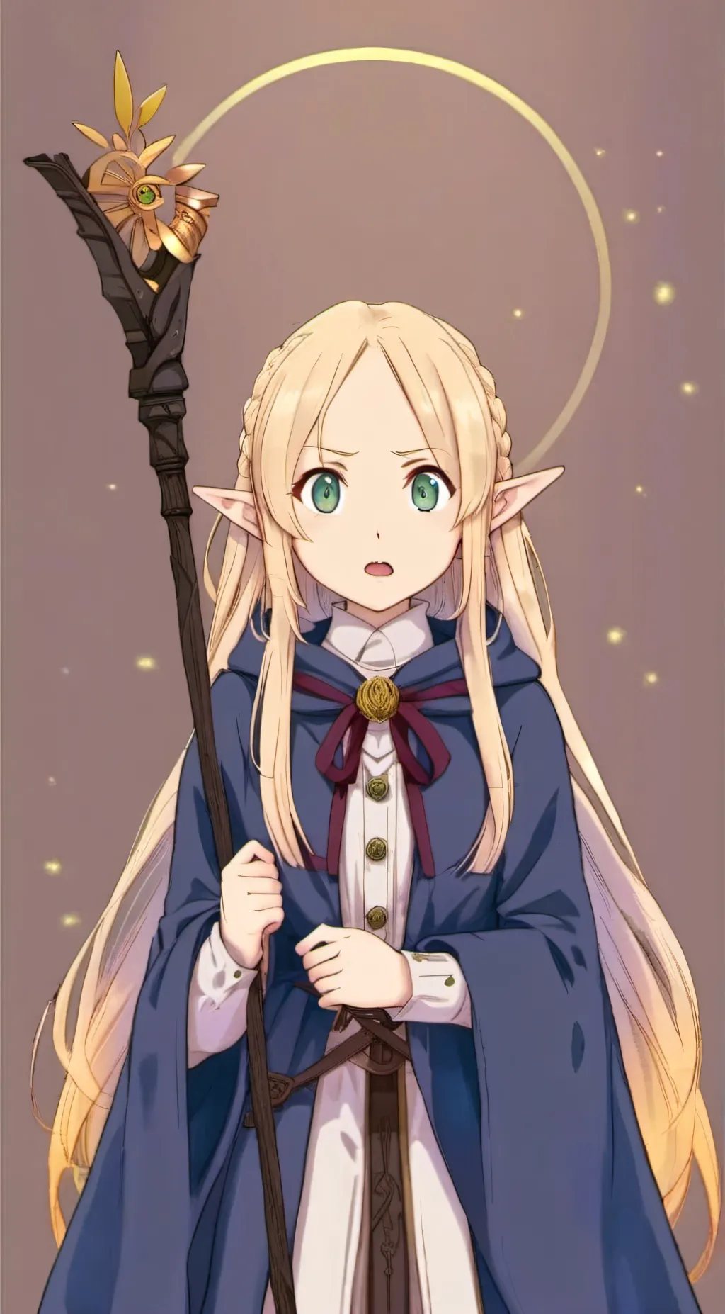 ai character: Marcille background