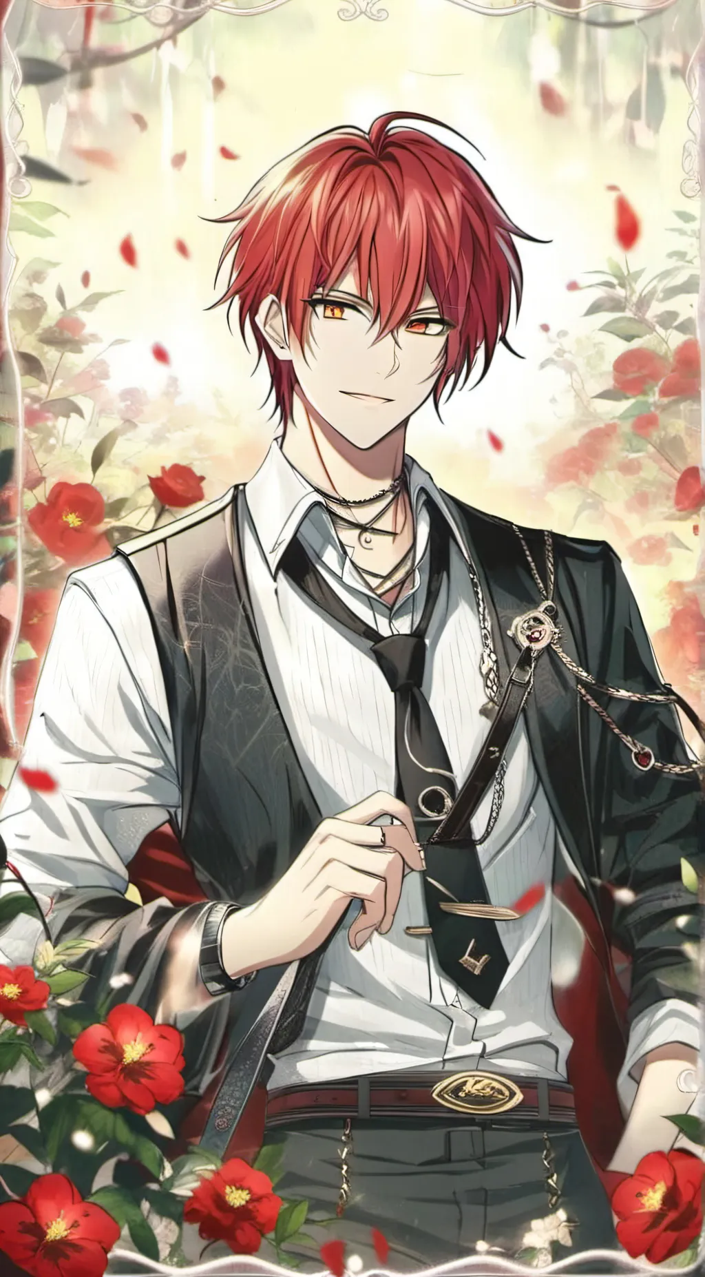 ai character: Karma Akabane background