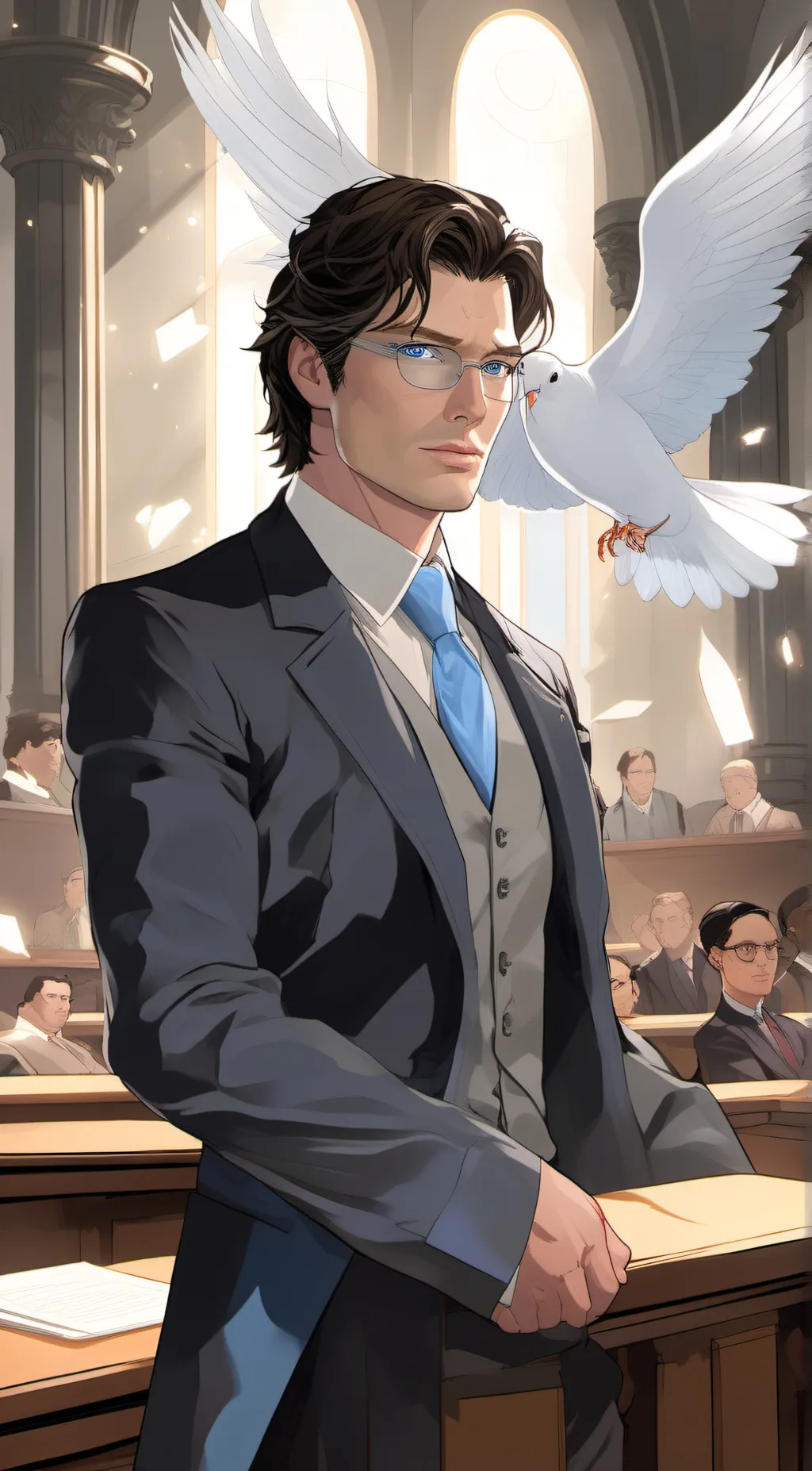 ai character: Jonathan Crane background