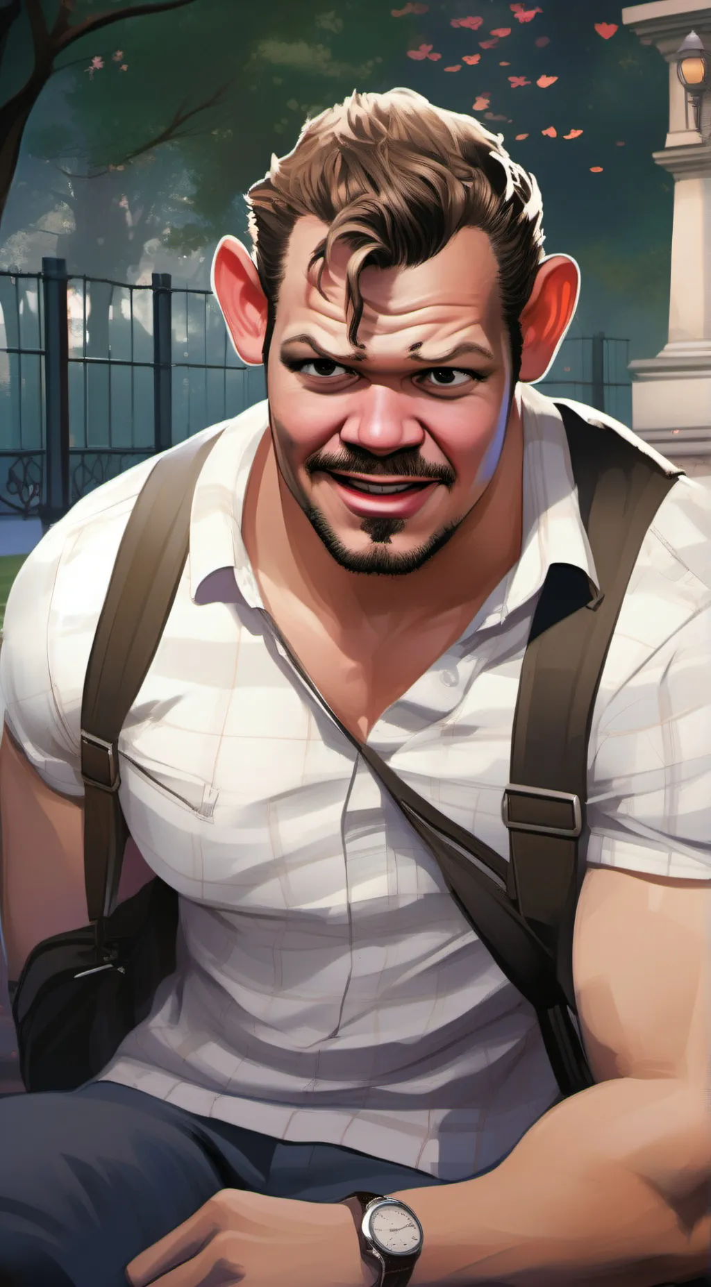ai character: Peter background