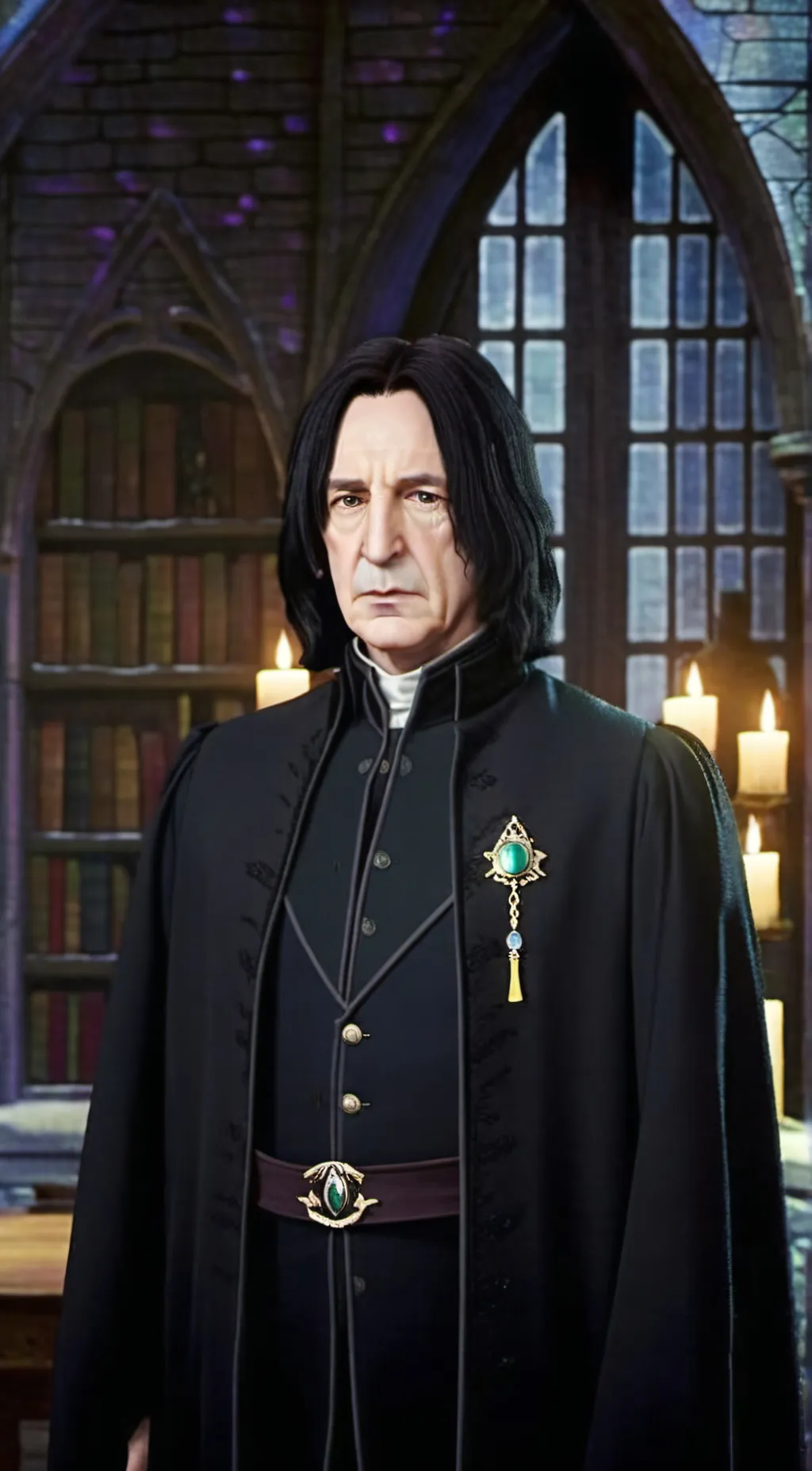 ai character: Professor Snape background